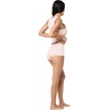 image:imagePapinelle Womens Emily Boy Short Sleep Briefs  Breathable Full Coverage Organic Cotton with Soft Elastic WaistbandPapinelle Pink
