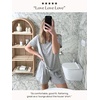image:imagePapinelle Womens Jada Organic Cotton Boxer Shorts  Soft Loungewear amp Sleepwear Elastic amp Drawcord WaistGrey