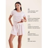 image:imagePapinelle Womens Jada Organic Cotton Boxer Shorts  Soft Loungewear amp Sleepwear Elastic amp Drawcord WaistPapinelle Pink