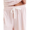 image:imagePapinelle Womens Jada Organic Cotton Boxer Shorts  Soft Loungewear amp Sleepwear Elastic amp Drawcord WaistPapinelle Pink