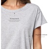 image:imagePapinelle Womens Jada Organic Cotton Knit Boxy Tee  Soft Short Sleeve Crew Neck Loose amp Comfortable Loungewear amp SleepwearGrey
