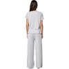 image:imagePapinelle Womens Jada Organic Cotton Knit Boxy Tee  Soft Short Sleeve Crew Neck Loose amp Comfortable Loungewear amp SleepwearGrey