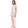 image:imagePapinelle Womens Jada Organic Cotton Knit Boxy Tee  Soft Short Sleeve Crew Neck Loose amp Comfortable Loungewear amp SleepwearPapinelle Pink