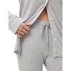 image:imagePapinelle Womens Kate Modal Full Length PJ Set  TENCEL Modal by Lenzing Soft Breathable ButtonUp Top amp Drawstring PantsGrey