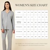 image:imagePapinelle Womens Kate Modal Full Length PJ Set  TENCEL Modal by Lenzing Soft Breathable ButtonUp Top amp Drawstring PantsGrey