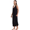 image:imagePapinelle Womens Kate Modal Maxi Nightie  TENCEL Modal by Lenzing Smooth amp Breathable Sleeveless Nightgown with PocketsBlack