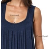 image:imagePapinelle Womens Kate Modal Maxi Nightie  TENCEL Modal by Lenzing Smooth amp Breathable Sleeveless Nightgown with PocketsNavy Melange