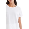image:imagePapinelle Womens Lightweight Jada Cotton Pajama Tee  Stretchy Soft Organic Cotton Loungewear amp SleepwearWhite