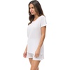 image:imagePapinelle Womens Lightweight Jada Cotton Pajama Tee  Stretchy Soft Organic Cotton Loungewear amp SleepwearWhite