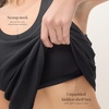 image:imagePapinelle Womens Milla Cotton Tank Top  Shelf Bra Lining Light Support Soft RibKnit Loungewear amp SleepwearBlack