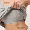 image:imagePapinelle Womens Milla Cotton Tank Top  Shelf Bra Lining Light Support Soft RibKnit Loungewear amp SleepwearGrey
