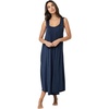 image:imagePapinelle Womens Kate Modal Maxi Nightie  TENCEL Modal by Lenzing Smooth amp Breathable Sleeveless Nightgown with PocketsNavy Melange