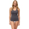 image:imagePapinelle Womens Milla Cotton Tank Top  Shelf Bra Lining Light Support Soft RibKnit Loungewear amp SleepwearCharcoal