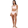 image:imagePapinelle Womens Emily MidRise Hipster Brief  Breathable Full Coverage Organic Cotton Underwear with Elastic WaistbandPapinelle Pink
