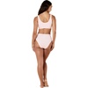 image:imagePapinelle Womens Emily MidRise Hipster Brief  Breathable Full Coverage Organic Cotton Underwear with Elastic WaistbandPapinelle Pink