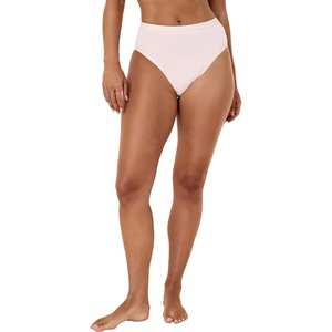 image:imagePapinelle Womens Emily MidRise Hipster Brief  Breathable Full Coverage Organic Cotton Underwear with Elastic WaistbandPapinelle Pink